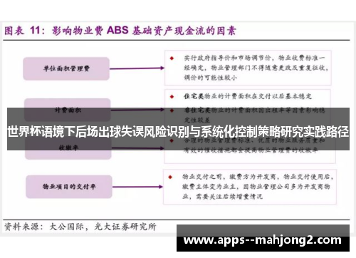 世界杯语境下后场出球失误风险识别与系统化控制策略研究实践路径
